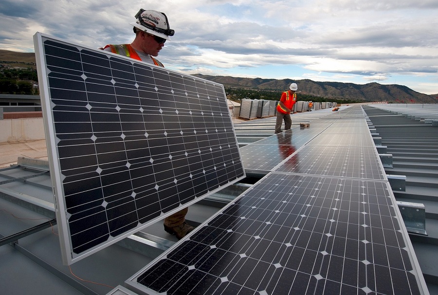 Reciclado de paneles solares